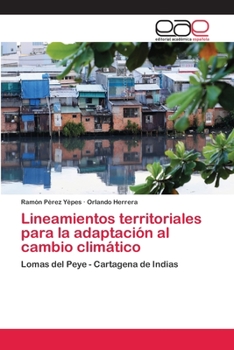 Paperback Lineamientos territoriales para la adaptación al cambio climático [Spanish] Book