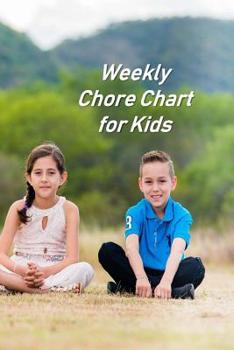 Paperback Weekly Chore Chart for Kids: Kids Responsibility Tracker Book