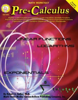 Paperback Pre-Calculus, Grades 6 - 8 Book
