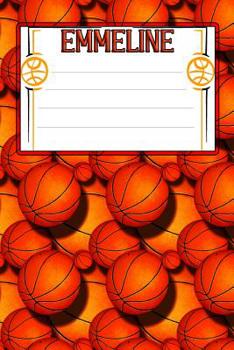 Paperback Basketball Life Emmeline: College Ruled Composition Book