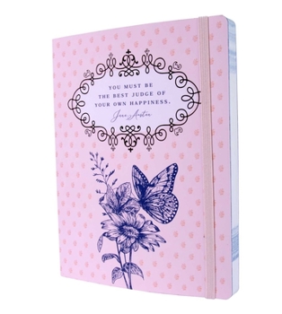 Paperback Jane Austen: Best Judge of Your Own Happiness Softcover Notebook Book