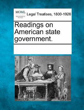 Paperback Readings on American State Government. Book