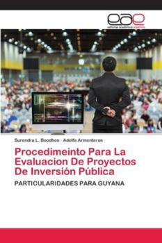 Paperback Procedimeinto Para La Evaluacion De Proyectos De Inversión Pública [Spanish] Book