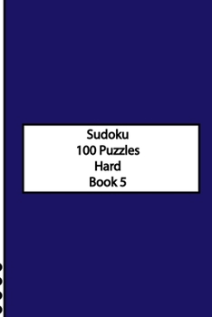 Paperback Sudoku-Hard-Book 5 Book