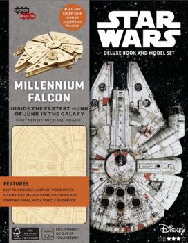 Hardcover IncrediBuilds: Star Wars: Millennium Falcon Deluxe Book