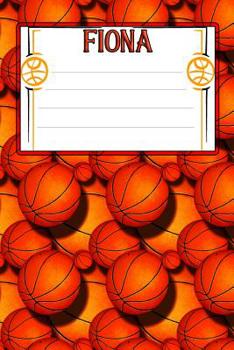 Paperback Basketball Life Fiona: College Ruled Composition Book