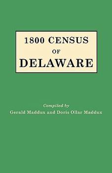 Paperback 1800 Census of Delaware Book