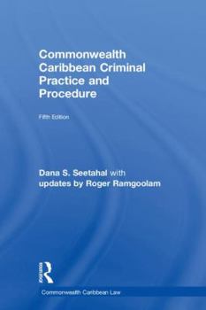 Hardcover Commonwealth Caribbean Criminal Practice and Procedure Book