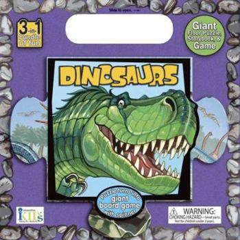 Paperback My Giant Floor Puzzle: Dinosaurs Book