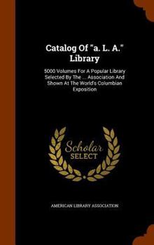 Catalog of "A.L.A." library