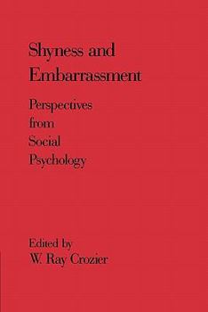 Paperback Shyness and Embarrassment: Perspectives from Social Psychology Book