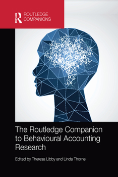 Paperback The Routledge Companion to Behavioural Accounting Research Book