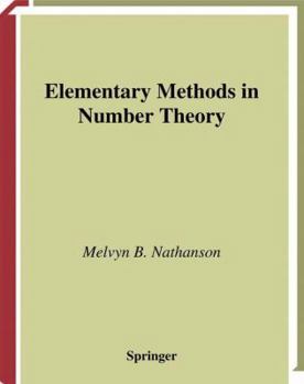 Paperback Elementary Methods in Number Theory Book