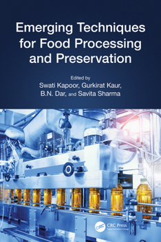 Paperback Emerging Techniques for Food Processing and Preservation Book