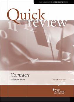 Paperback Quick Review of Contracts (Quick Reviews) Book