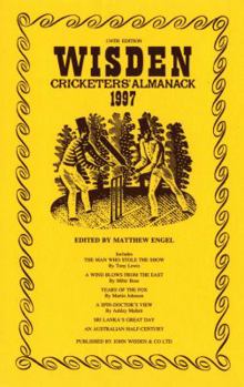 Hardcover 1997 Wisden Cricketers Almanack Book