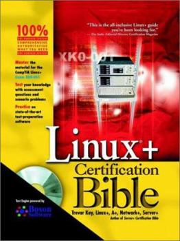 Hardcover Linux+ Certification Bible [With CDROM] Book