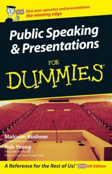 Paperback Public Speaking and Presentations for Dummies Book