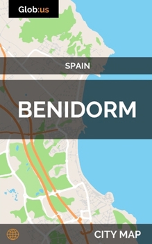 Paperback Benidorm, Spain - City Map Book