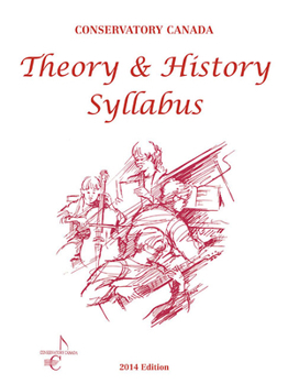 Paperback Theory Syllabus Conservatory Canada Book