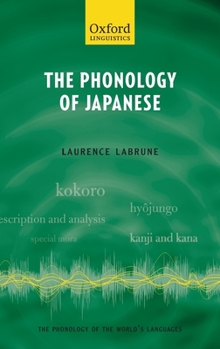 Hardcover The Phonology of Japanese Book