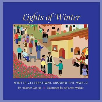 Paperback Lights of Winter: Winter Celebrations Around the World Book