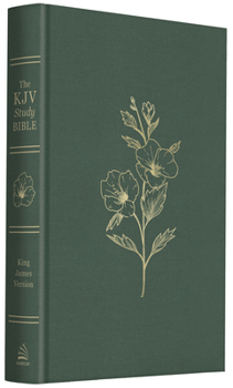Hardcover The KJV Study Bible [Sage Bouquet] Book