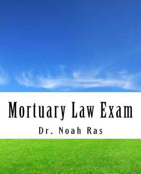 Paperback Mortuary Law Exam Book