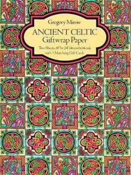 Paperback Ancient Celtic Giftwrap Paper Book