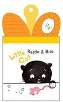 Hardcover Rattle Teether Bk Little Cat Book