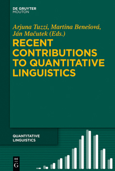 Hardcover Recent Contributions to Quantitative Linguistics Book