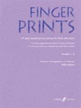 Paperback Fingerprints: Flute/Piano: 14 Easy Contemporary Pieces for Flute and Piano Book