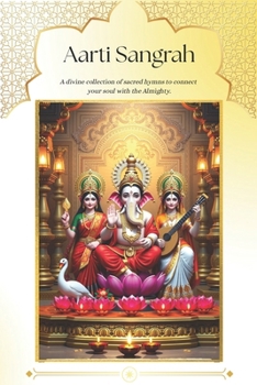 Aarti Sangrah (Hindi & English) || Hindu aarti book: A Beautiful Collection of 9 Popular Hindu Aartis with Deity Images in Hindi and English Text || Glossy Pages