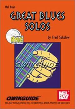 Paperback Qwikguide: Great Blues Solos Book