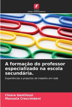 Paperback A formação do professor especializado na escola secundária. [Portuguese] Book