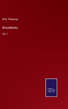 Hardcover Miscellanies: Vol. I Book