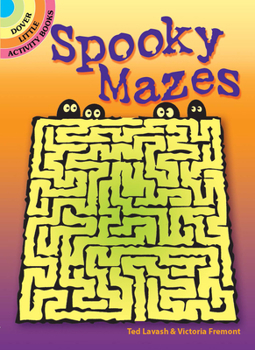 Paperback Spooky Mazes Book