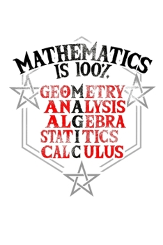 Paperback Notebook: Math Magic Teacher School Statistic Joke Gift 120 Pages, 6X9 Inches, Lined / Ruled Book
