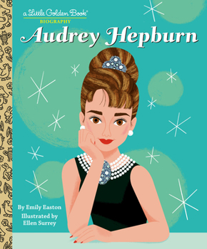 Hardcover Audrey Hepburn: A Little Golden Book Biography Book