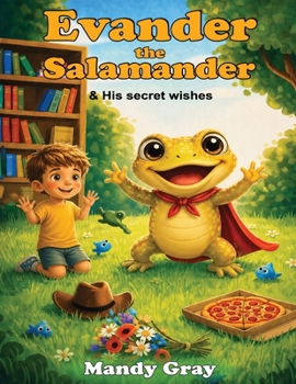 Paperback Evander the Salamander: And his secret wishes Book