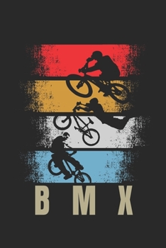 Paperback BMX: Notebook/Diary/Organizer/120 checked pages/ 6x9 inch Book