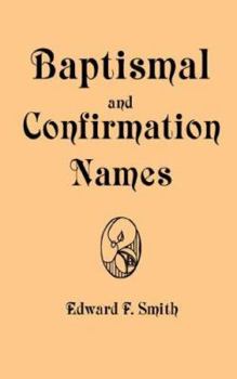 Paperback Baptismal and Confirmation Names Book