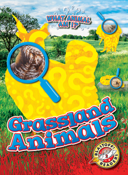 Library Binding Grassland Animals Book