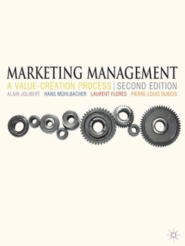 Paperback Marketing Management: A Value-Creation Process Book