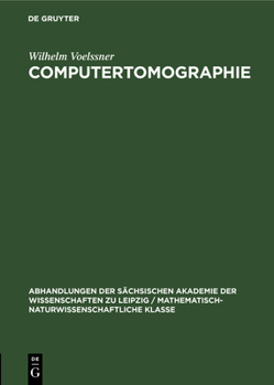 Hardcover Computertomographie: Eine Übersicht [German] Book