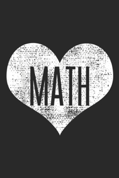 Math: Math Lover Teacher Gift Student Journal/Notebook Blank Lined Ruled 6x9 100 Pages