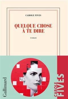 Paperback Quelque chose à te dire [French] Book