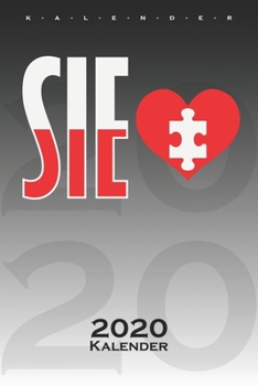 Partnerkalender Er und Sie "Sie" Kalender 2020: Jahreskalender für Paare und beste Freunde (German Edition)