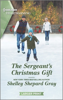 Mass Market Paperback The Sergeant's Christmas Gift: A Clean Romance [Large Print] Book