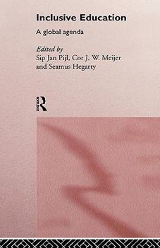 Hardcover Inclusive Education: A Global Agenda Book